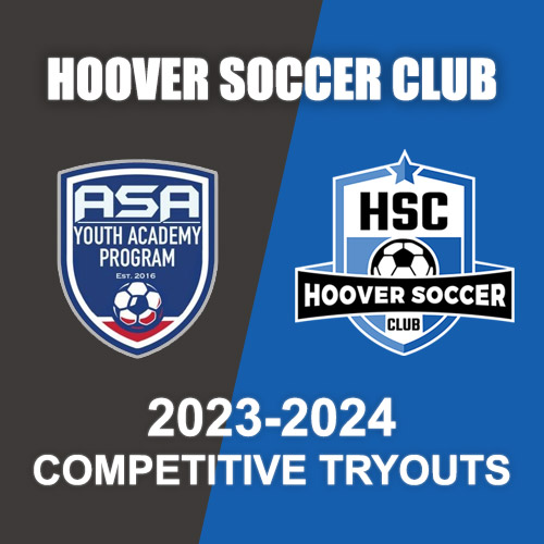20232024 Season Evaluations/Tryouts Hoover Soccer Club